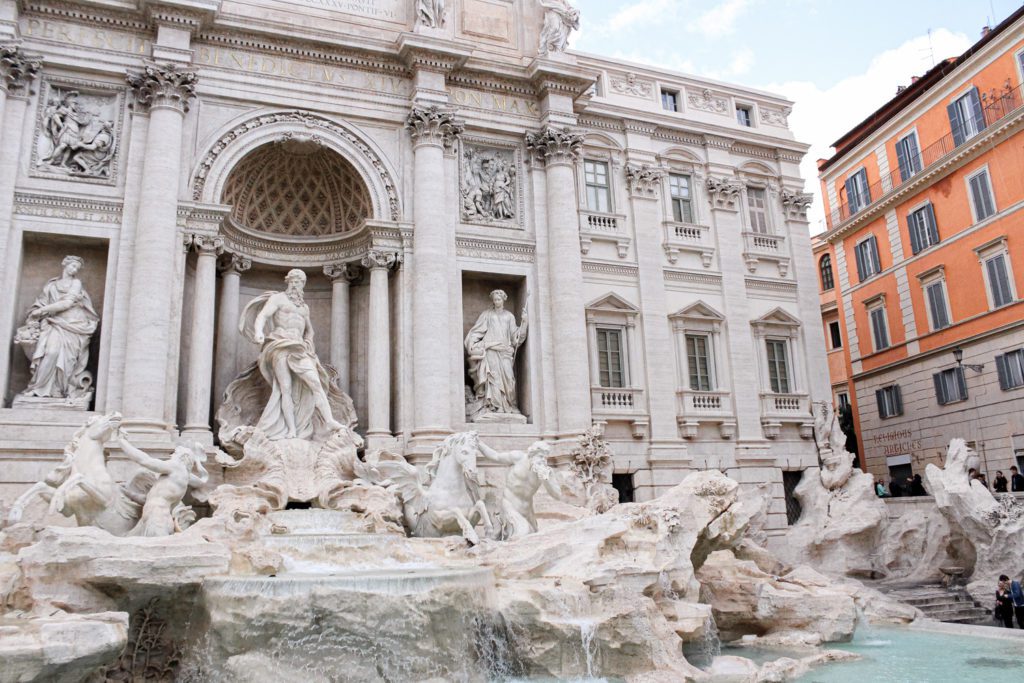 Rome trefi fountain